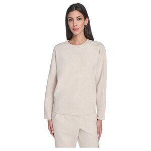 DKNY Women's Hi-Lo Crewneck Sweatshirt